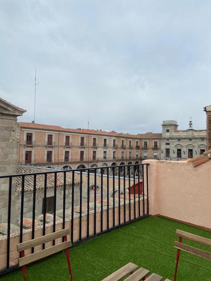 Precioso Apartamento Con Terraza. Lägenhet Ávila Exteriör bild